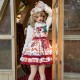 Elk Dessert Shop Christmas Lolita JSK (Suspender Skirt) (UN181)